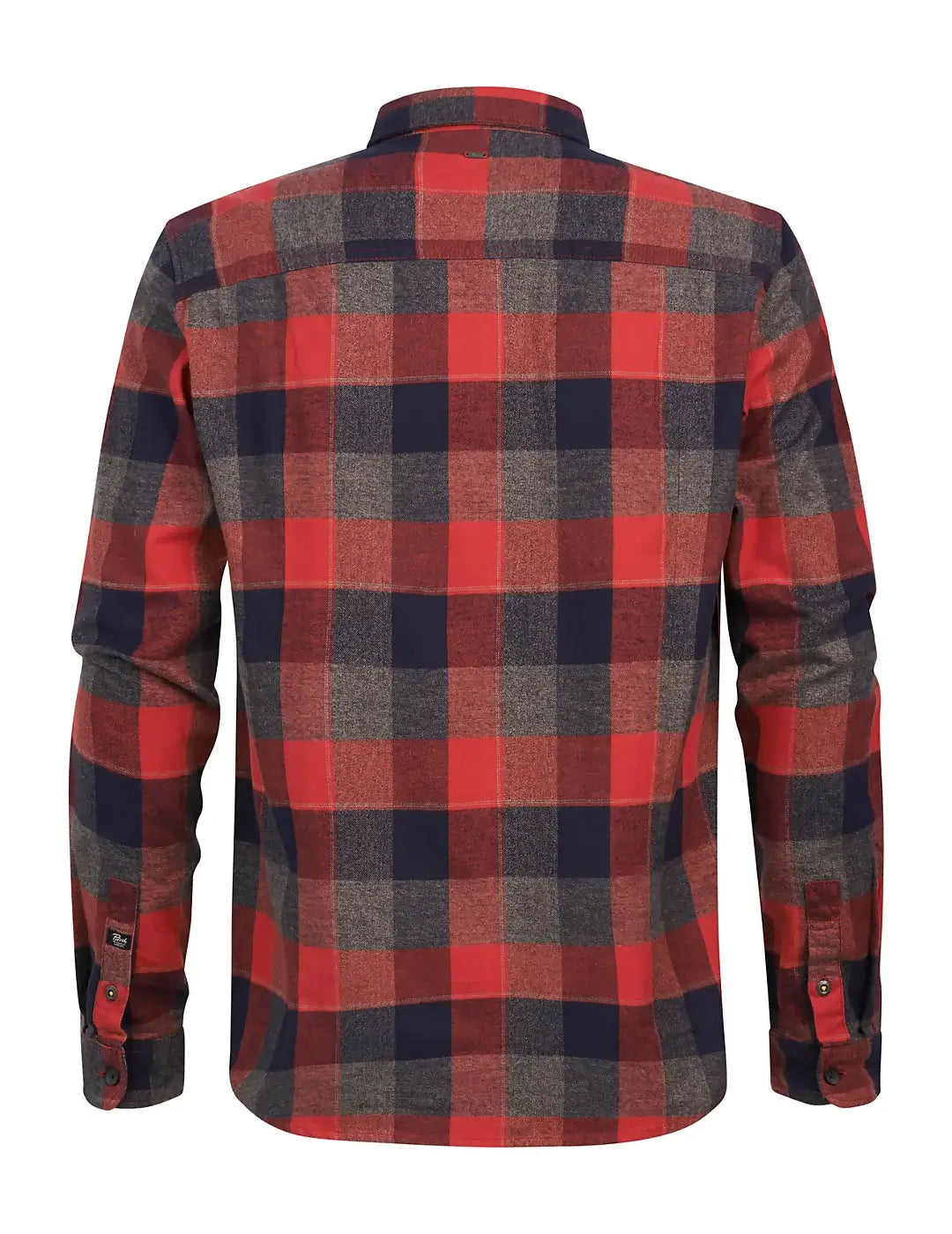 Camisa De Cuadros Petrol Industries Rojo | Bicos de Fío