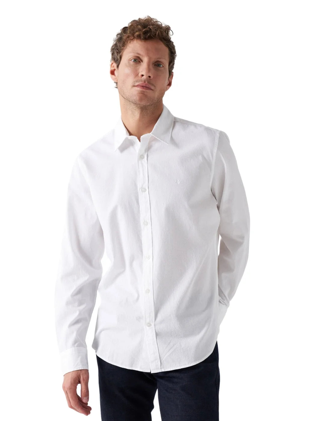 Camisa blanca lisa on sale