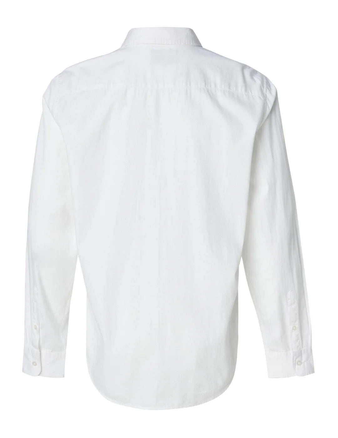 Camisa Blanca Manga Larga Lisa Salsa | Bicos de Fío