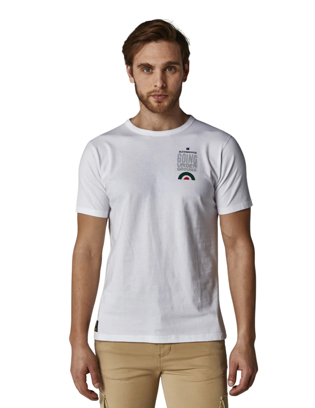 Camiseta Altonadock Underground Blanco | Bicos de Fío