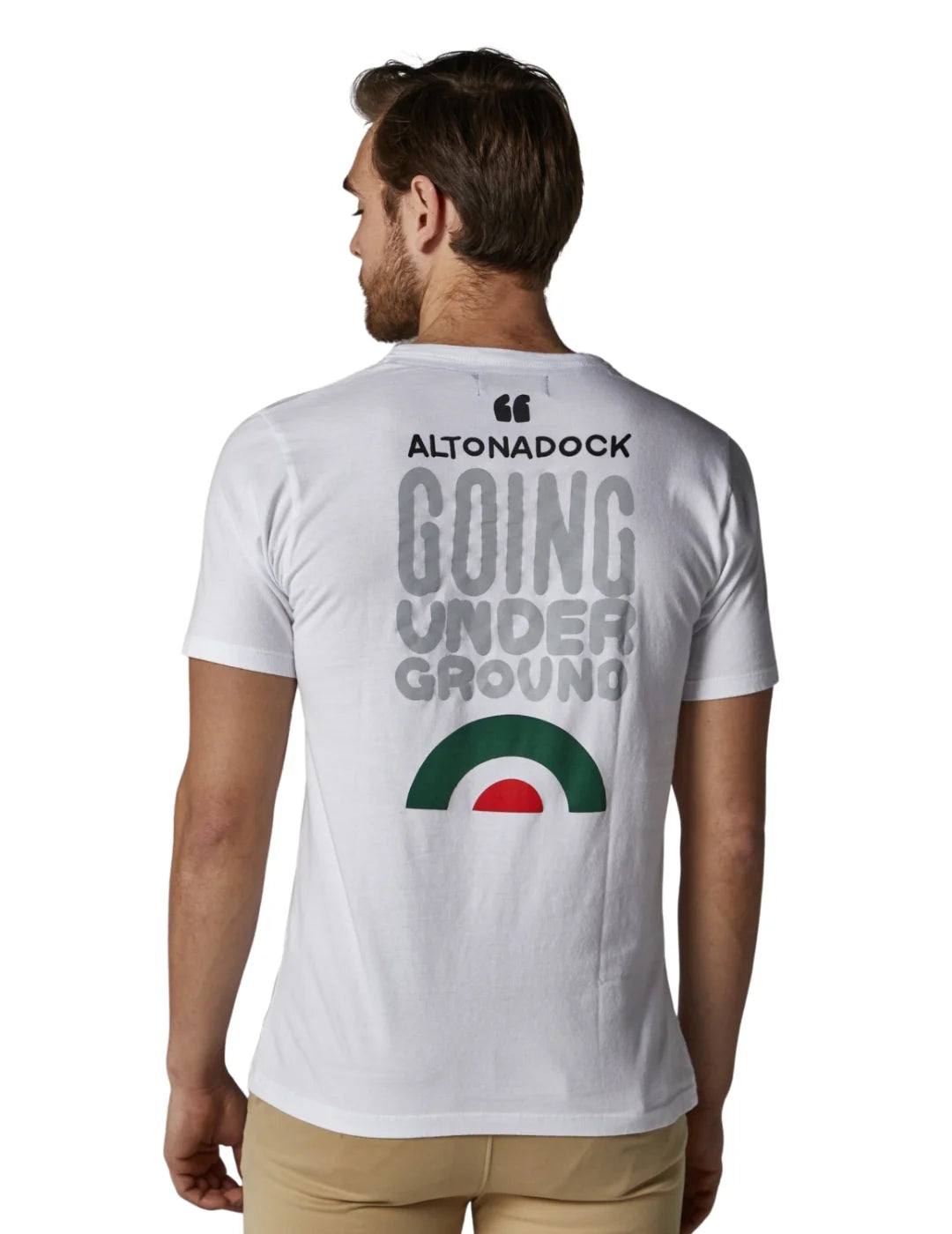 Camiseta Altonadock Underground Blanco | Bicos de Fío