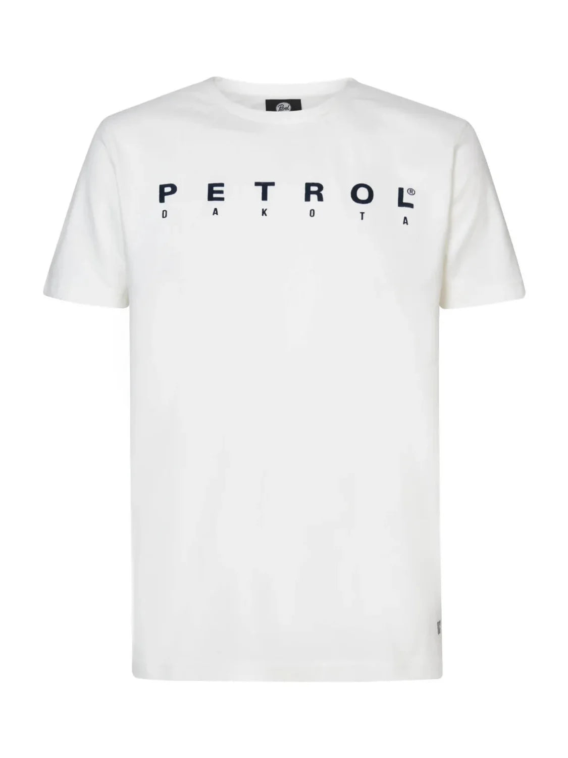 Camiseta Blanca Manga Corta Petrol Industries | Bicos de Fío