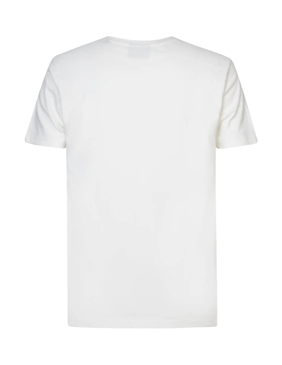 Camiseta Blanca Manga Corta Petrol Industries | Bicos de Fío