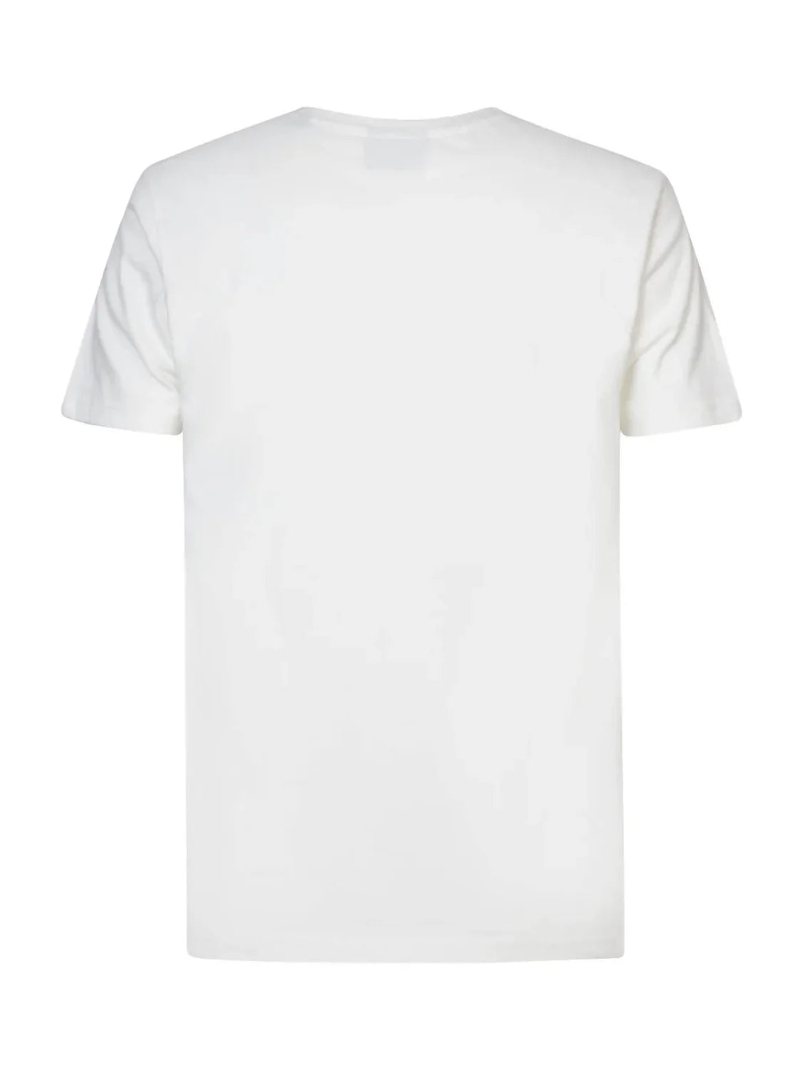 Camiseta Blanca Manga Corta Petrol Industries | Bicos de Fío