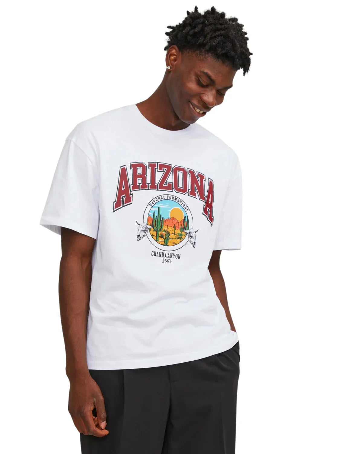 Camiseta Jack And Jones Arizona Blanco | Bicos de Fío