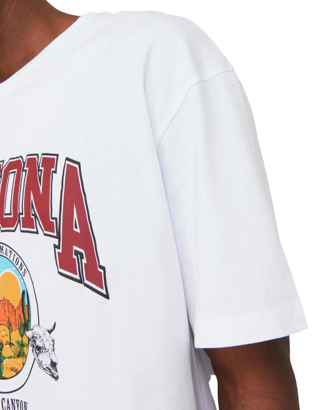 Camiseta Jack And Jones Arizona Blanco | Bicos de Fío