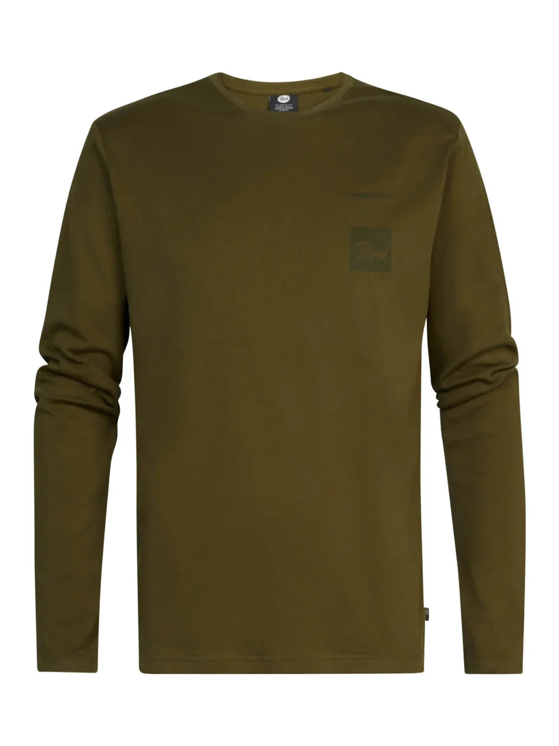 Camiseta Manga Larga Petrol Ind. Verde Oscuro | Bicos de Fío