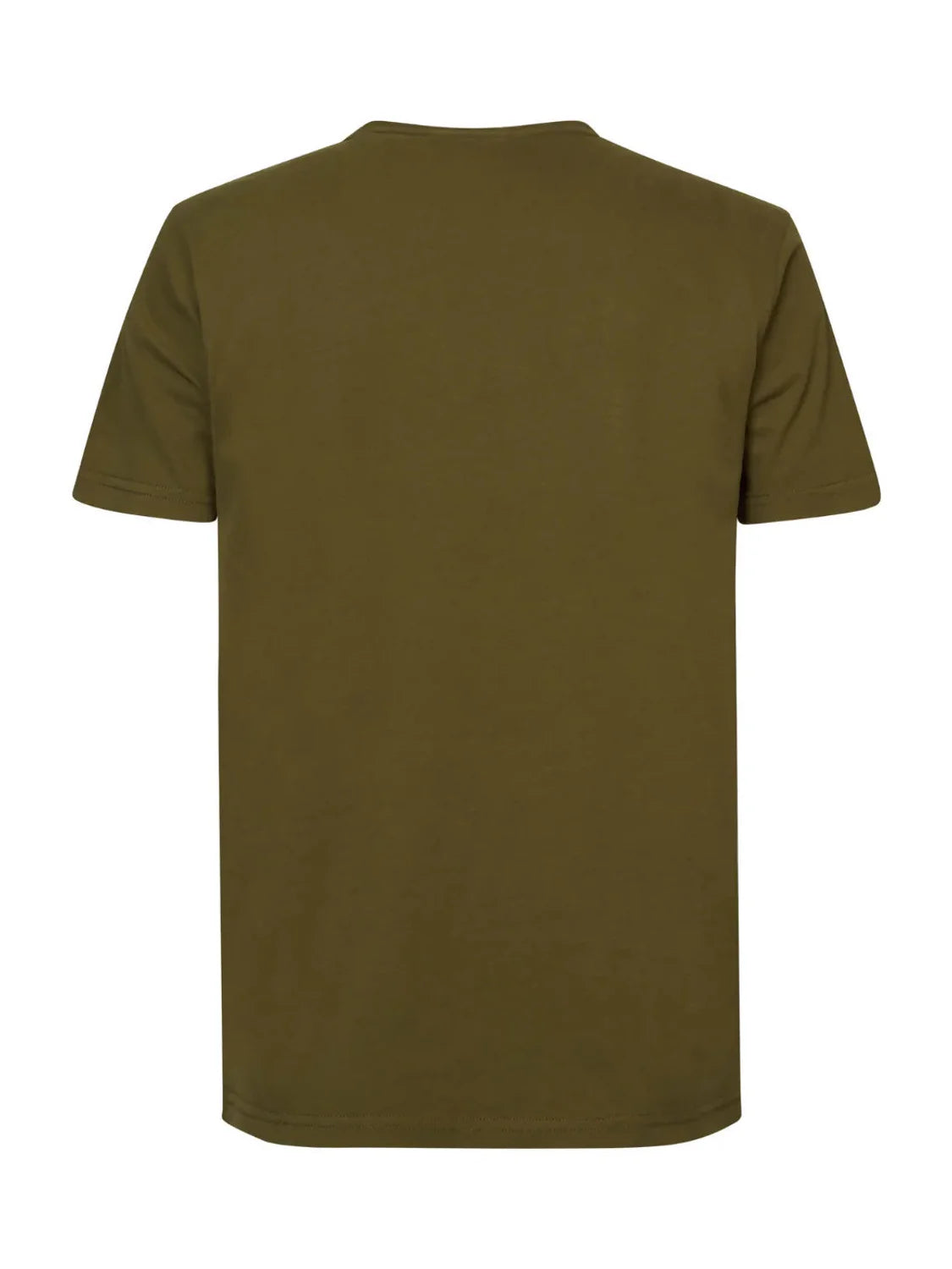 Camiseta Verde Manga Corta Petrol Industries | Bicos de Fío