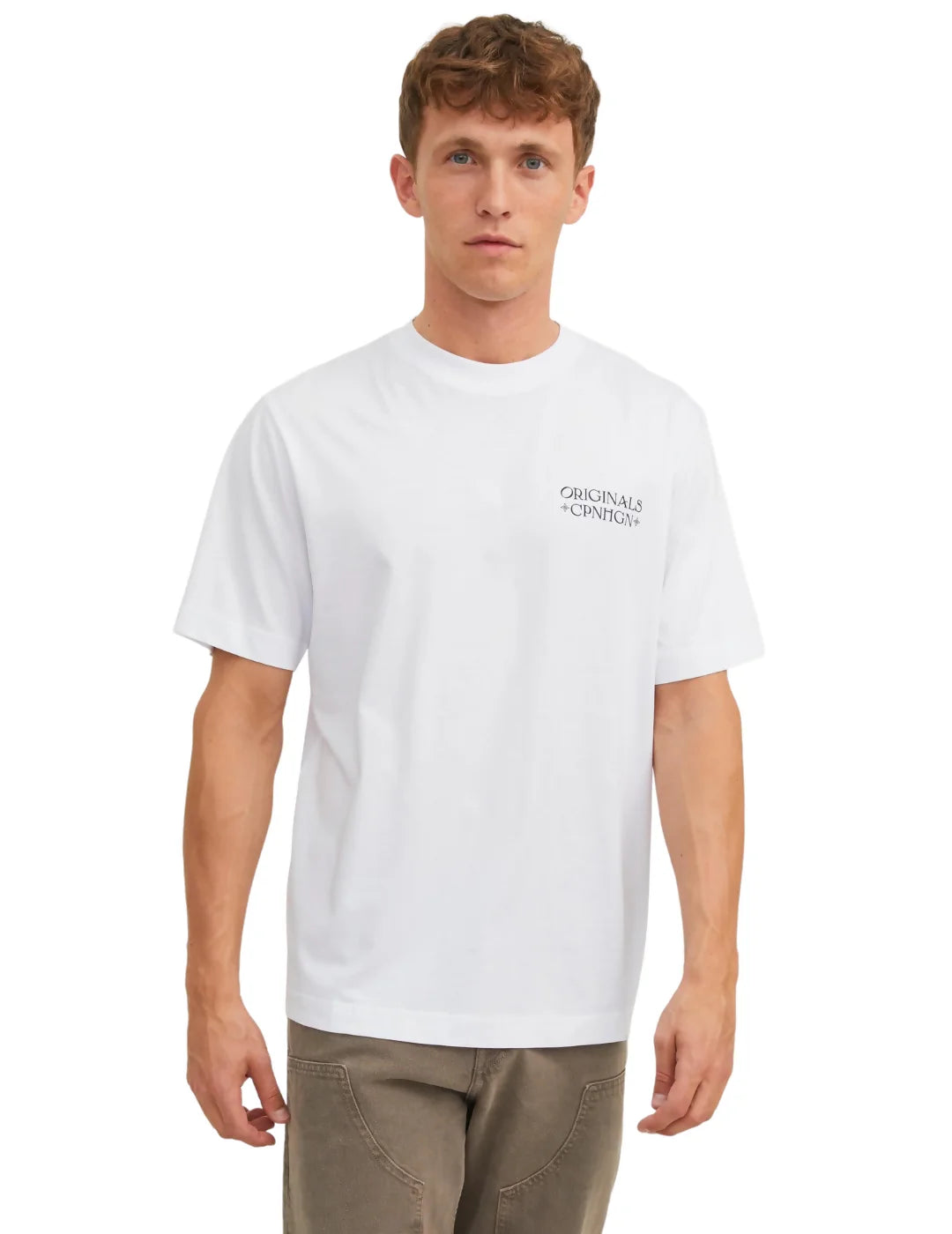 Camiseta blanca de espalda sales