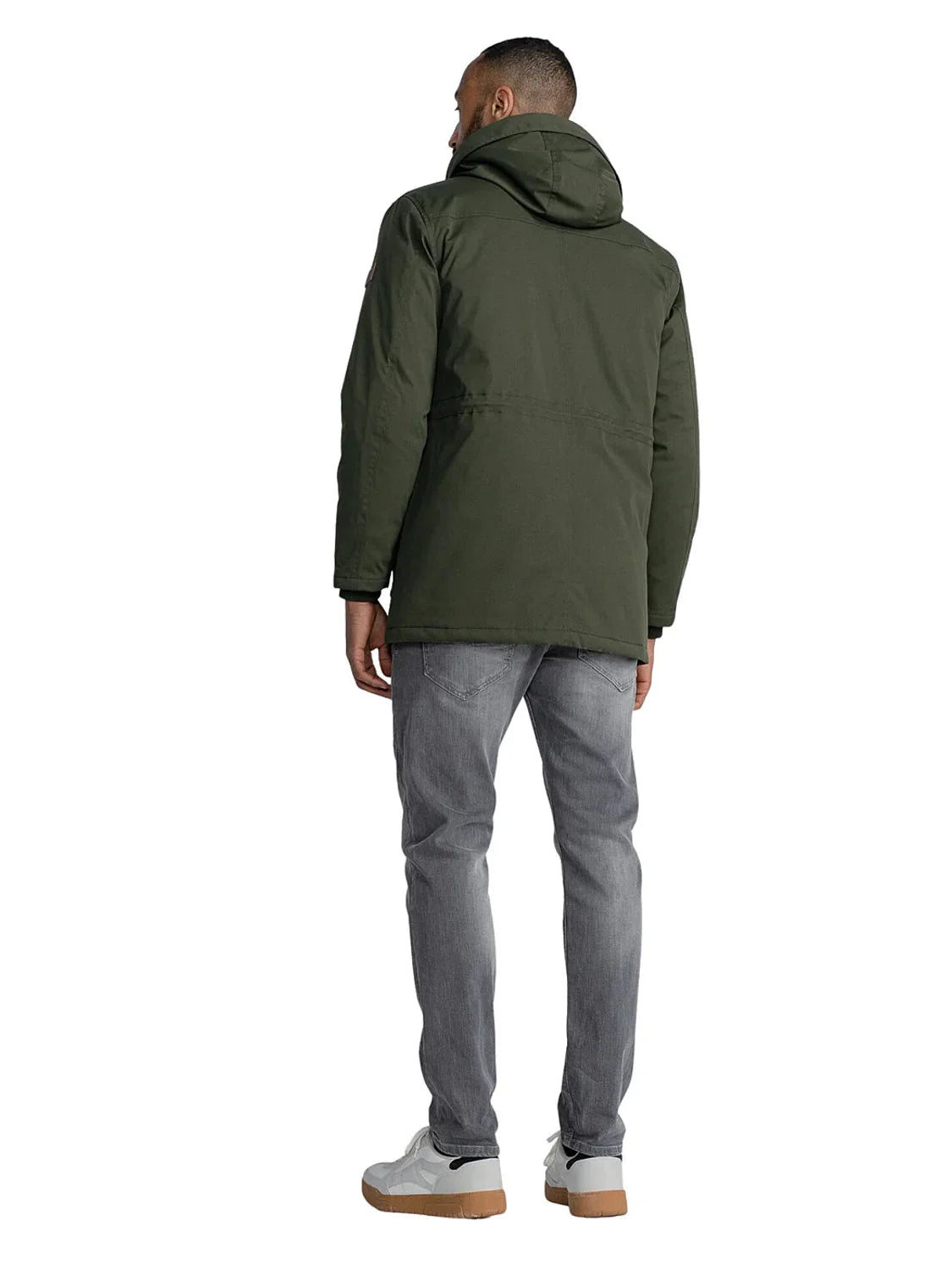 Parka Con Capucha Petrol Industries Verde | Bicos de Fío