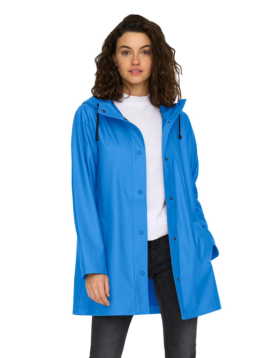 Chubasquero Impermeable Only Onlnewellen Azul