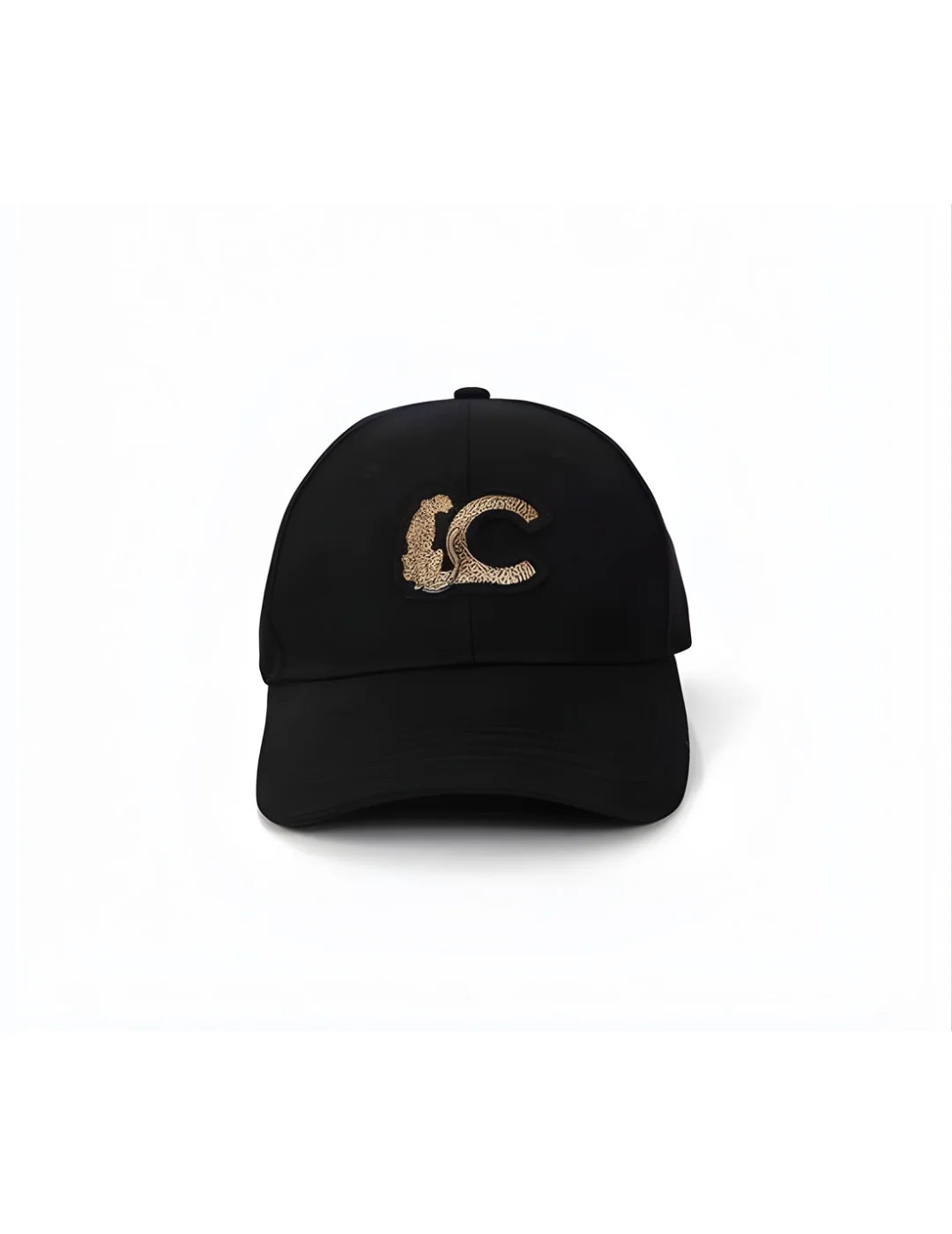 Gorra Lola Casademunt Logo Leopardo Negro | Bicos de Fío