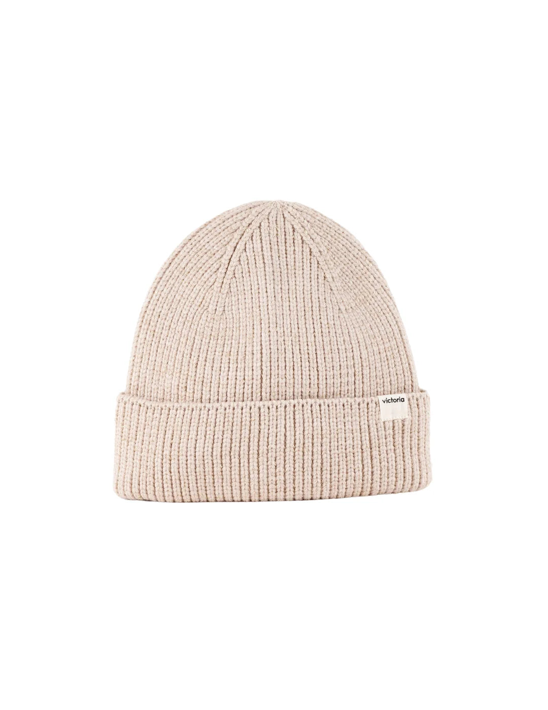 Gorro De Punto Mujer Victoria Lurex Beige | Bicos de Fío