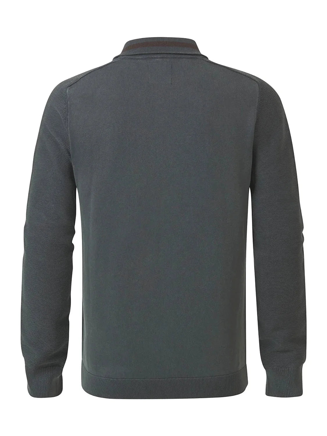 Jersey Punto Hombre Petrol Industries Gris | Bicos de Fío