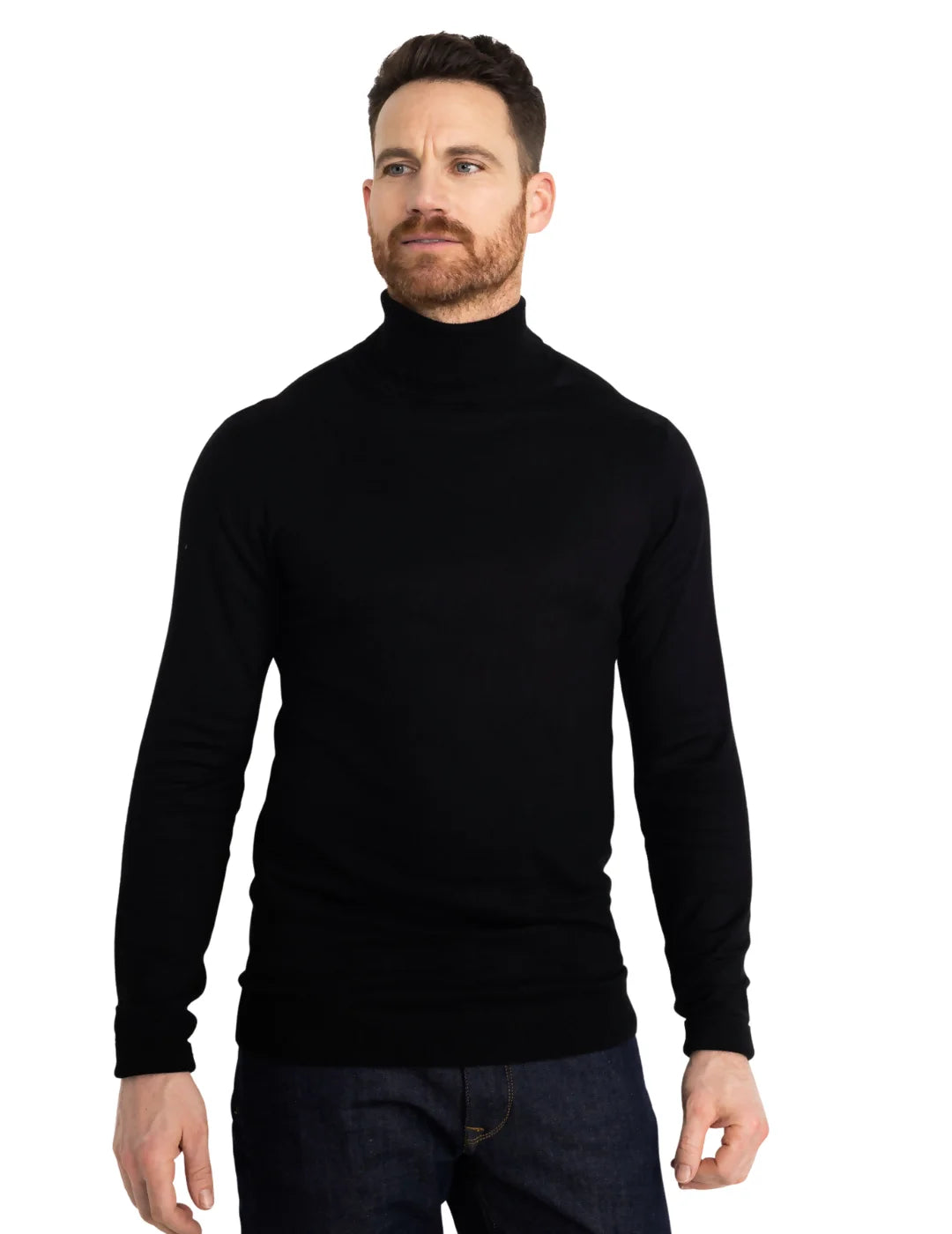 Jersey Cuello Alto Petrol Industries Negro | Bicos de Fío