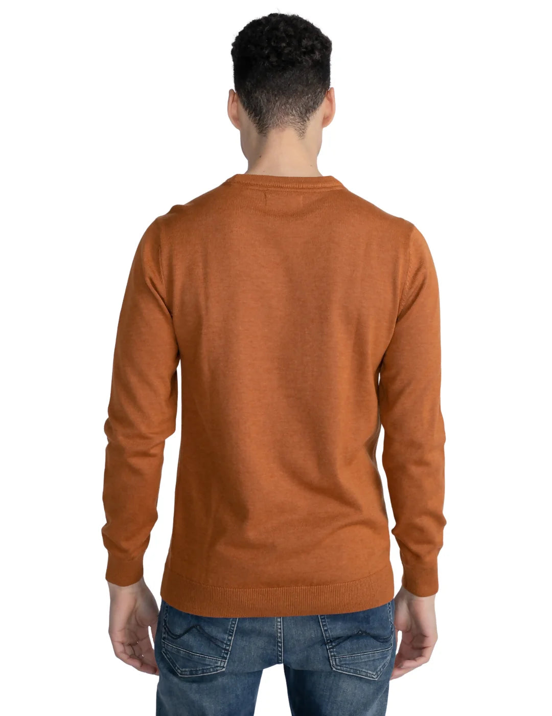 Jersey Punto Fino Petrol Industries Naranja | Bicos de Fío