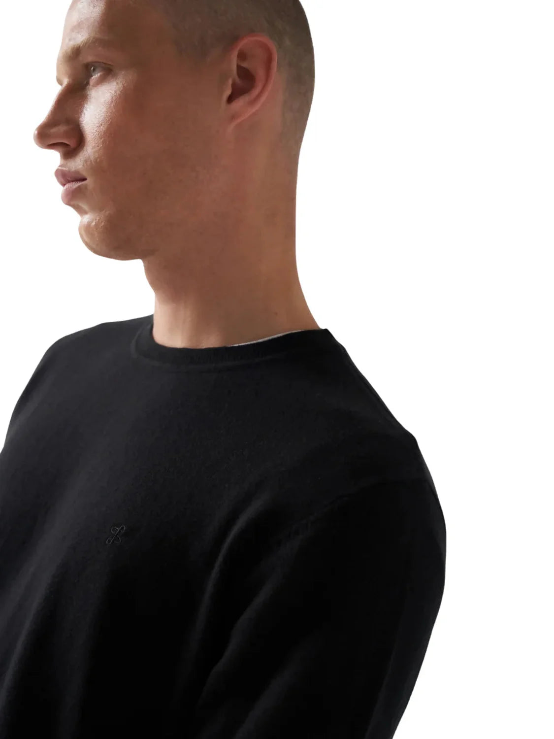 Jersey Punto Cachemir Salsa Negro | Bicos de Fío