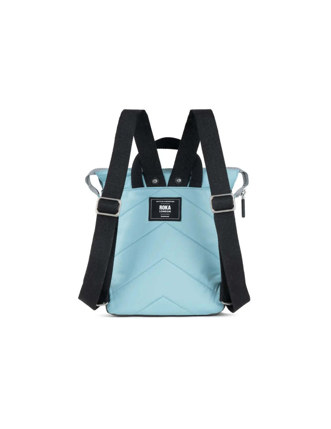 Mochila Roka Bantry B Small Black Label Azul | Bicos de Fío