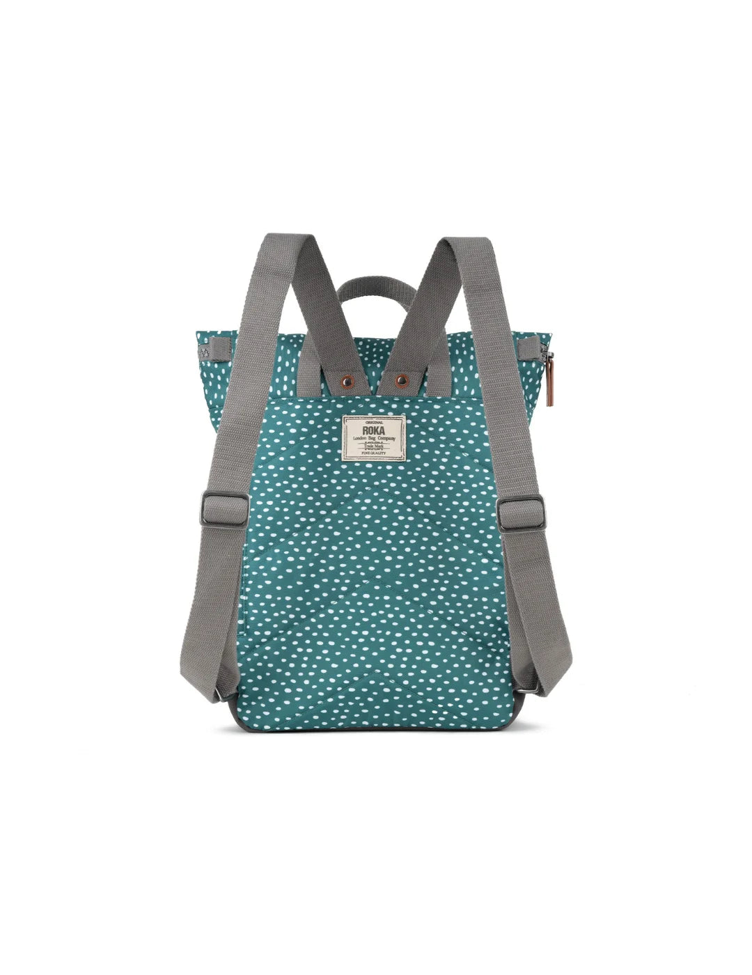 Mochila Roka Canfield B Medium Print Drizzle Sage | Bicos de Fío