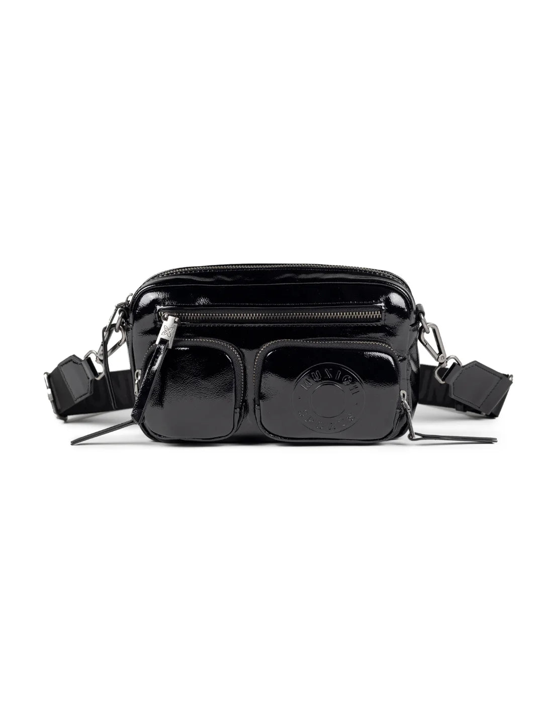 Bandolera Munich MH Camera Negro | Bicos de Fío