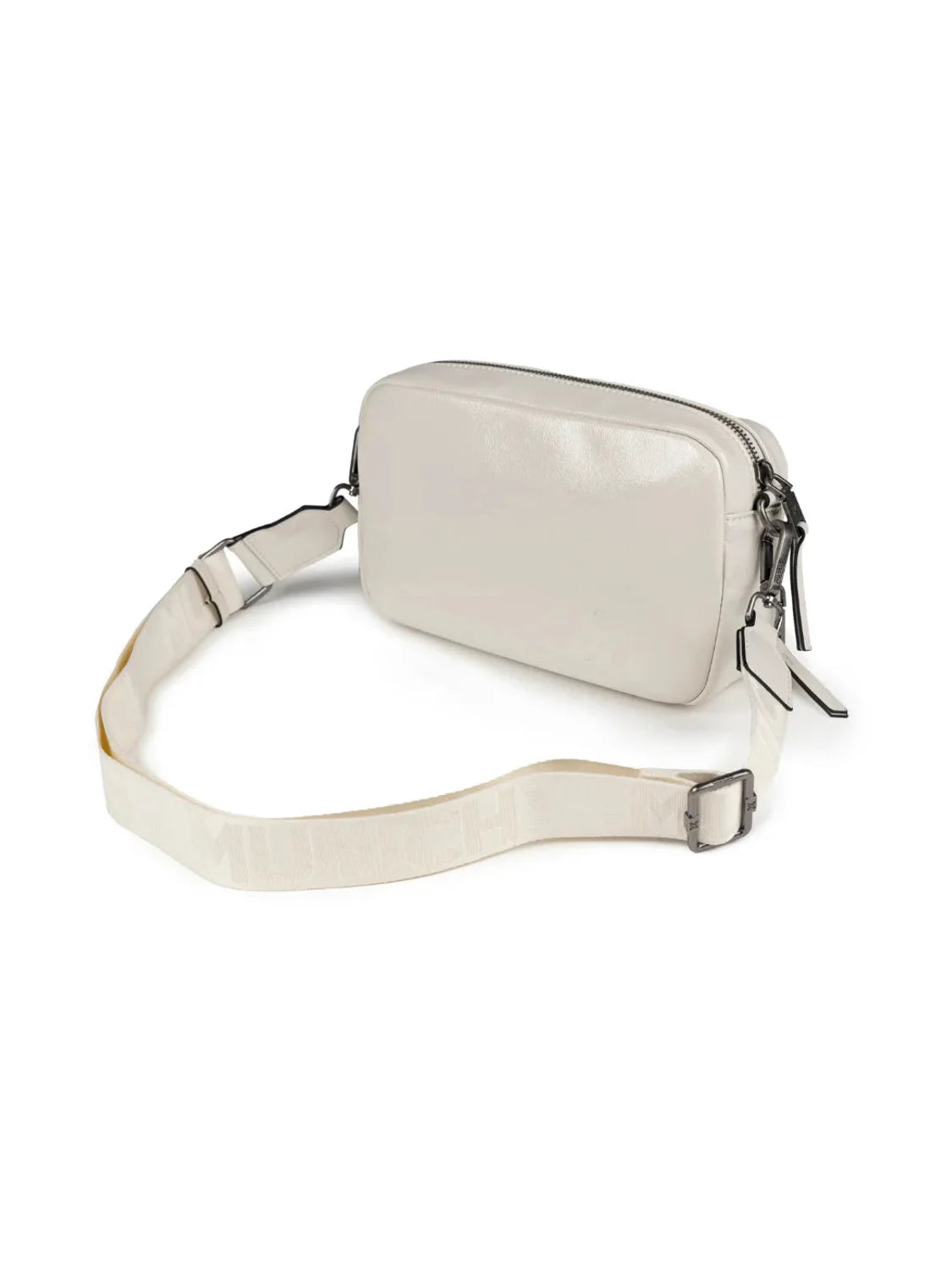 Bandolera Munich MH Camera Blanco | Bicos de Fío