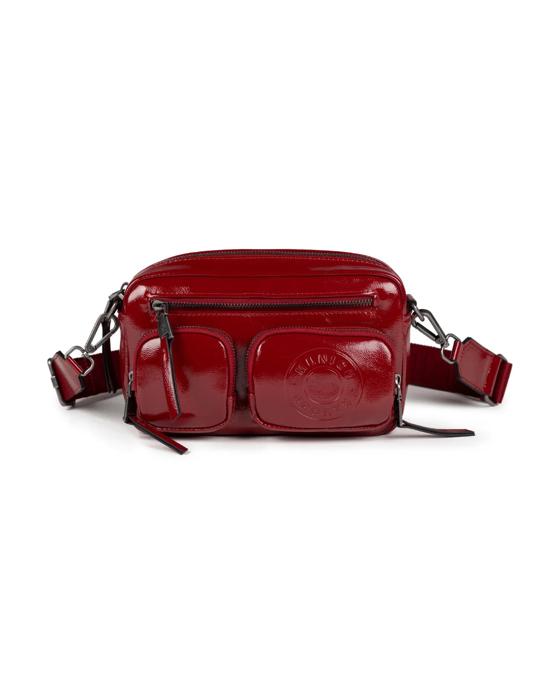 Bandolera Munich MH Camera Rojo | Bicos de Fío