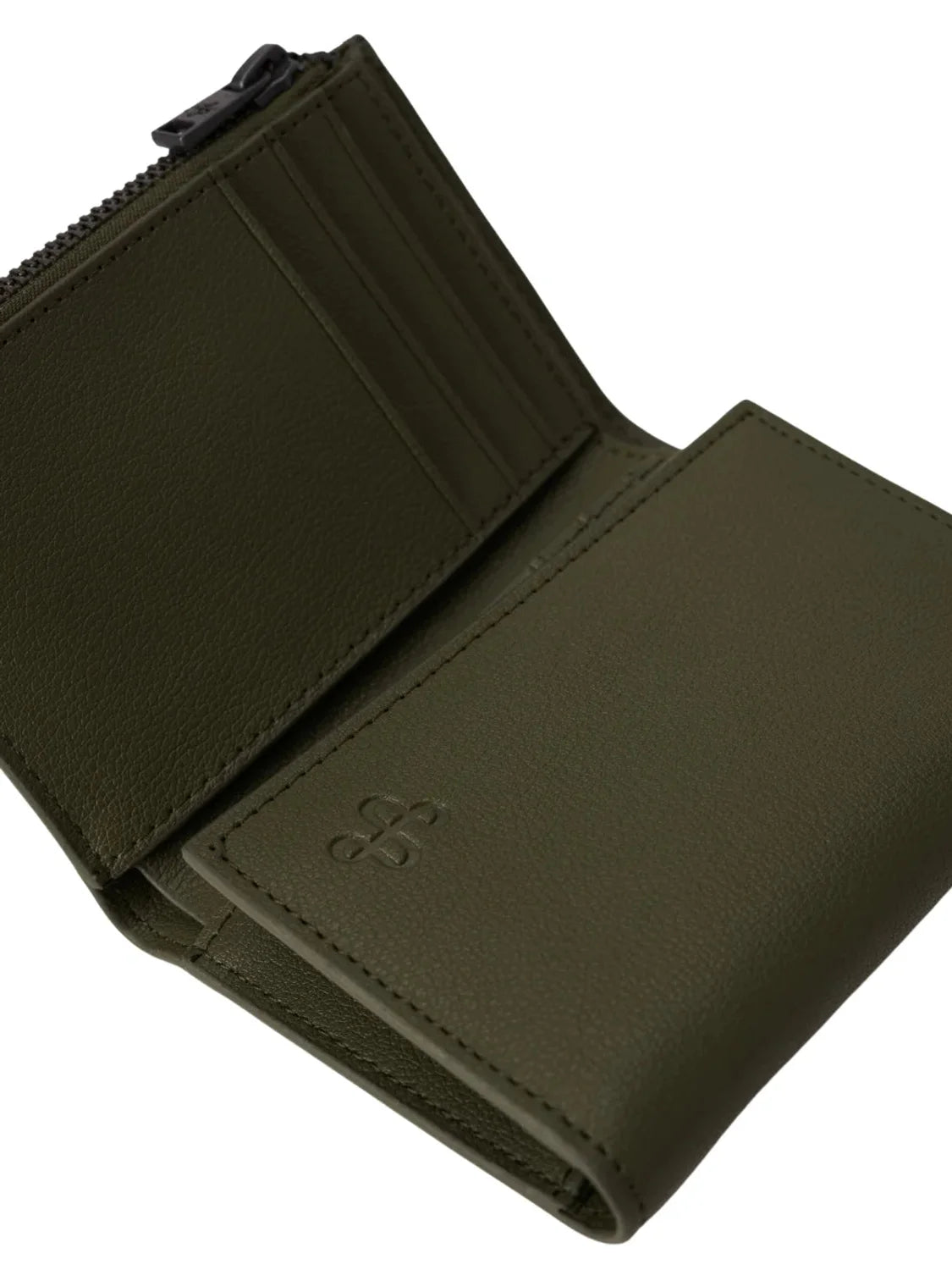 Cartera Verde Piel Salsa | Bicos de Fío
