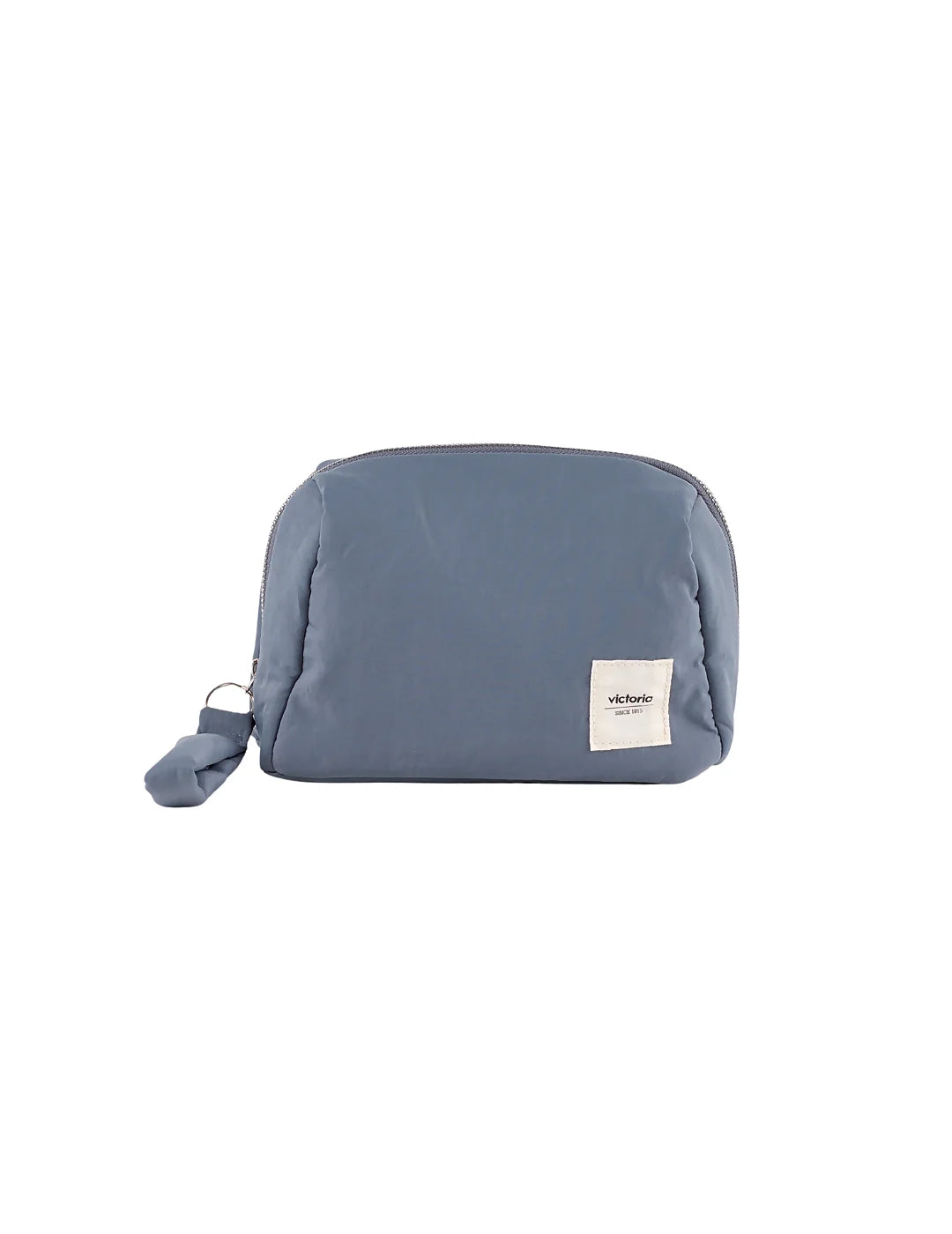 Neceser Nylon Acolchado Victoria Azul | Bicos de Fío