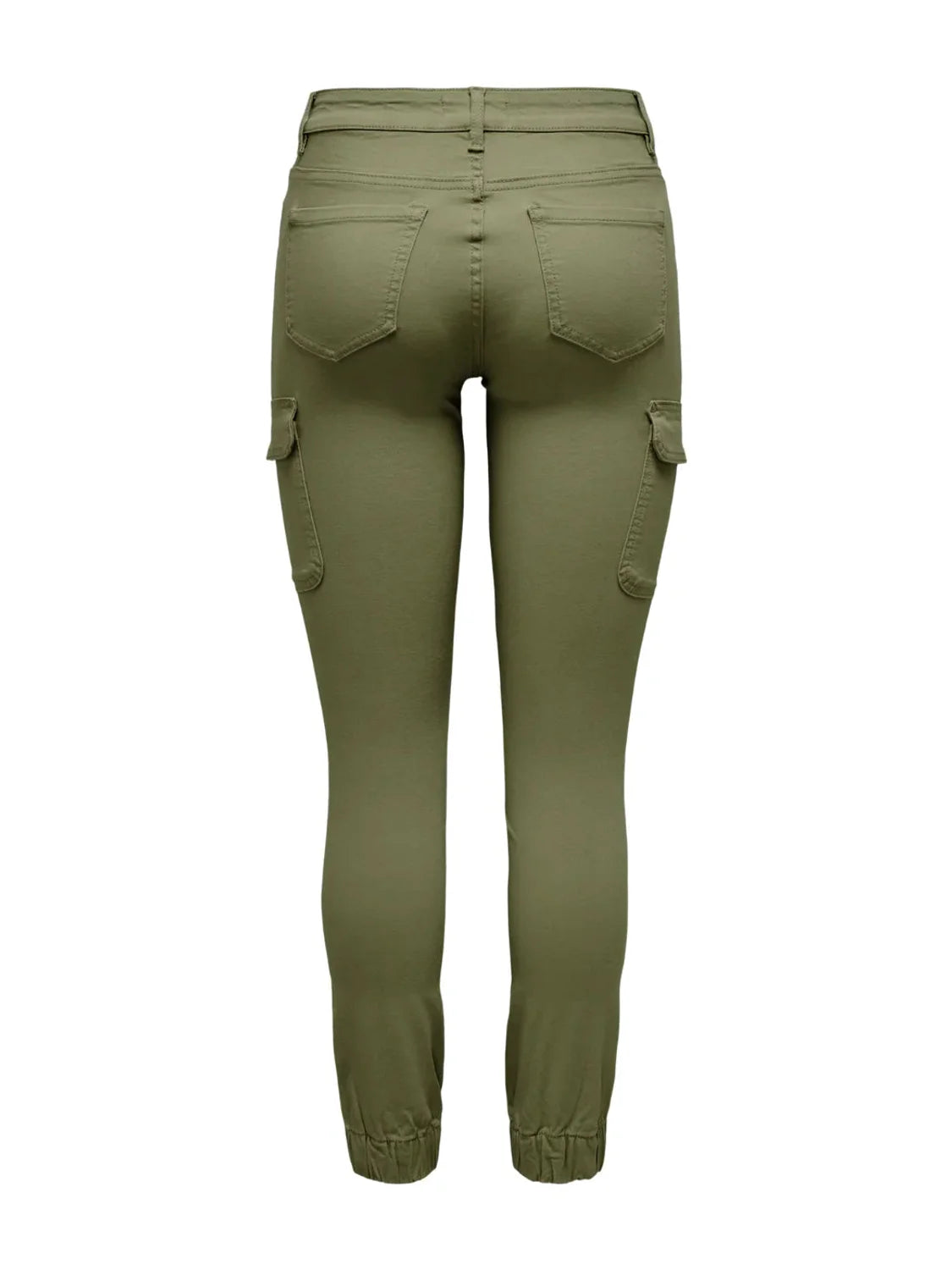 Pantalón Cargo Puño Only Onlmissouri Verde | Bicos de Fío