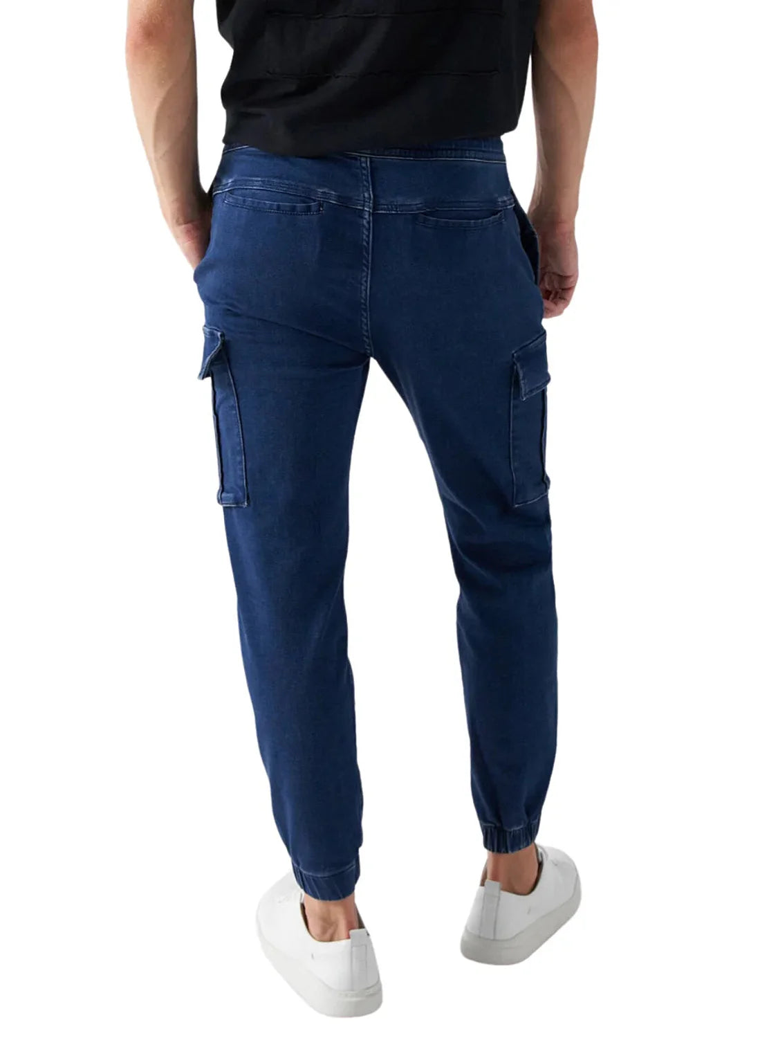 Vaqueros Cargo Con Puño S-Activ Salsa Azul | Bicos de Fío