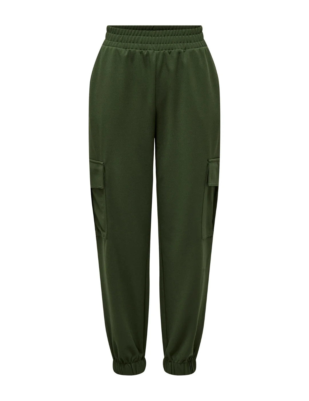 Pantalón Cargo Con Puño Verde Only Onlsania | Bicos de Fío