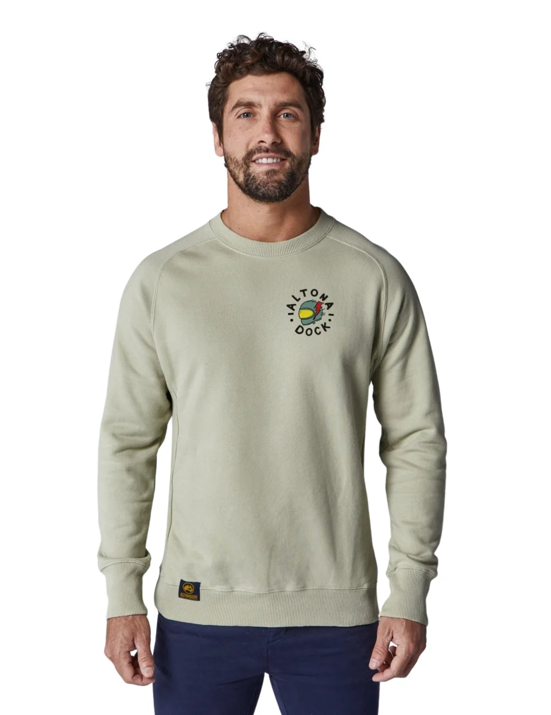 Sudadera Altonadock Casco Verde | Bicos de Fío