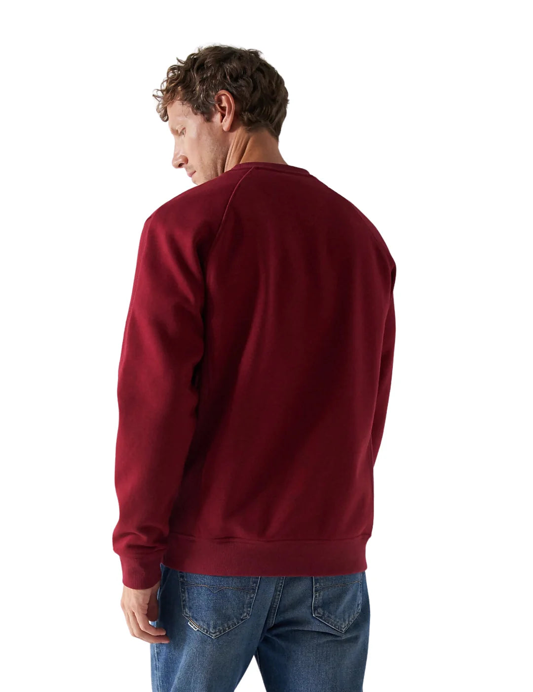 Sudadera Salsa Branding Granate | Bicos de Fío