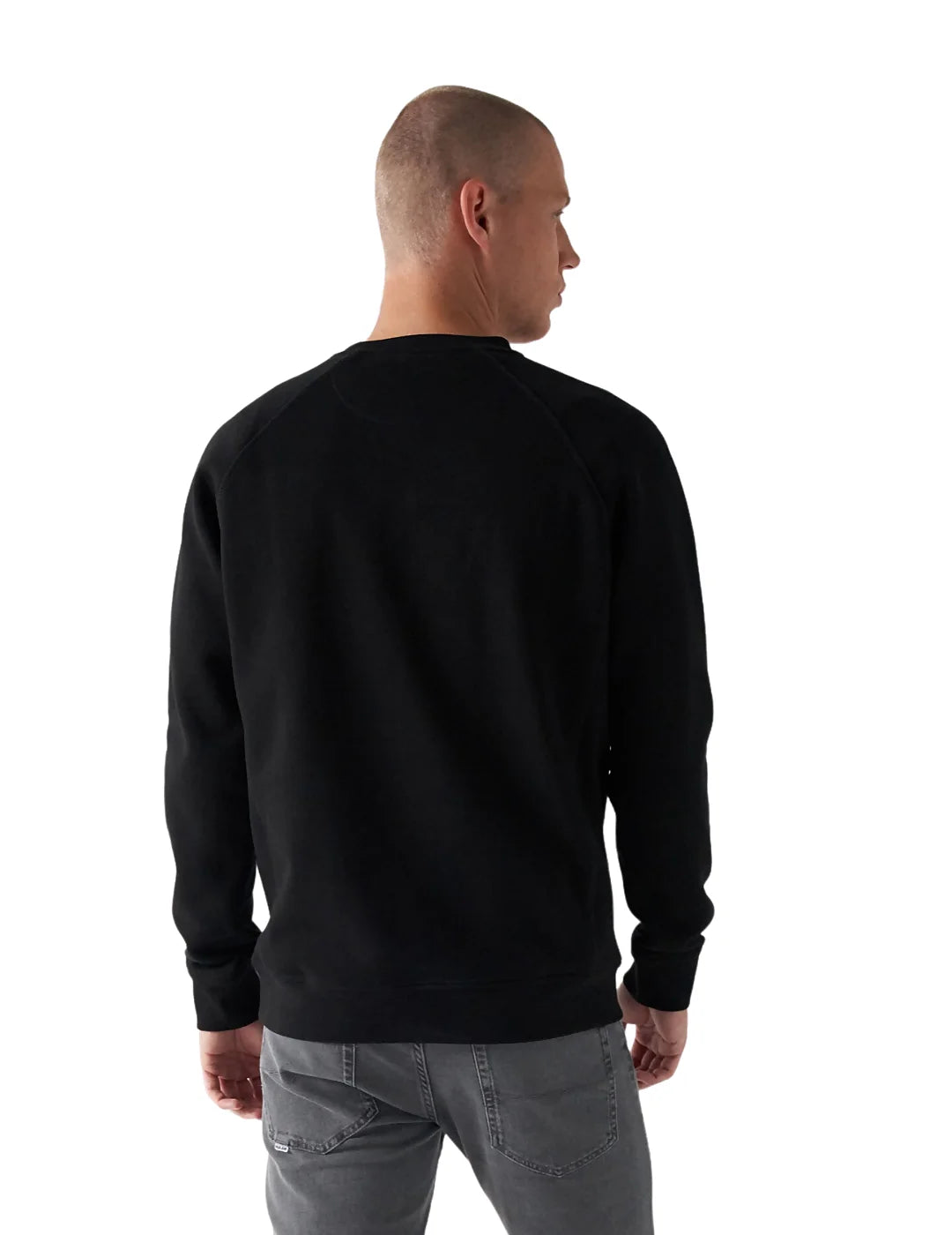 Sudadera Hombre Salsa Branding Negro | Bicos de Fío