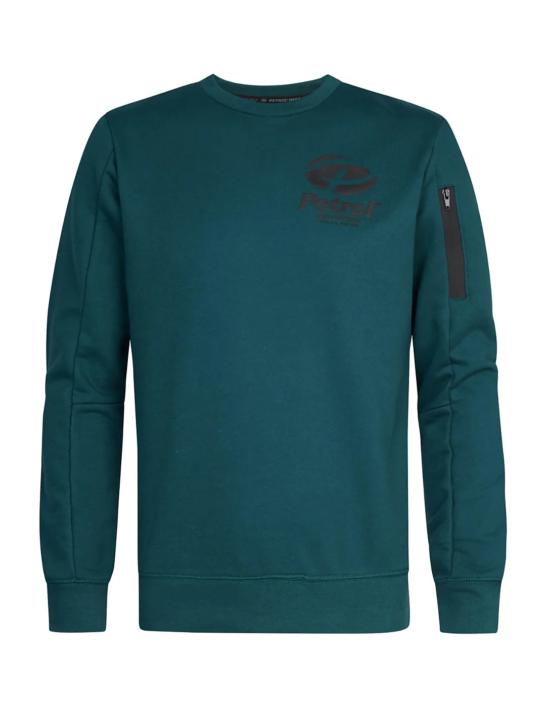 Sudadera Hombre Bolsillo Petrol Ind. Azul | Bicos de Fío