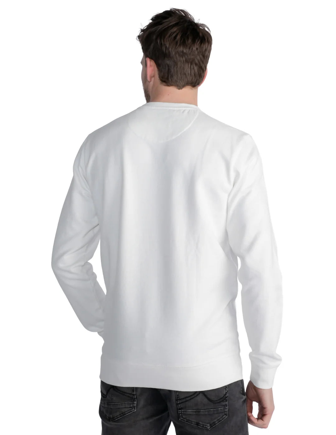 Sudadera Petrol Industries Medford Blanco | Bicos de Fío
