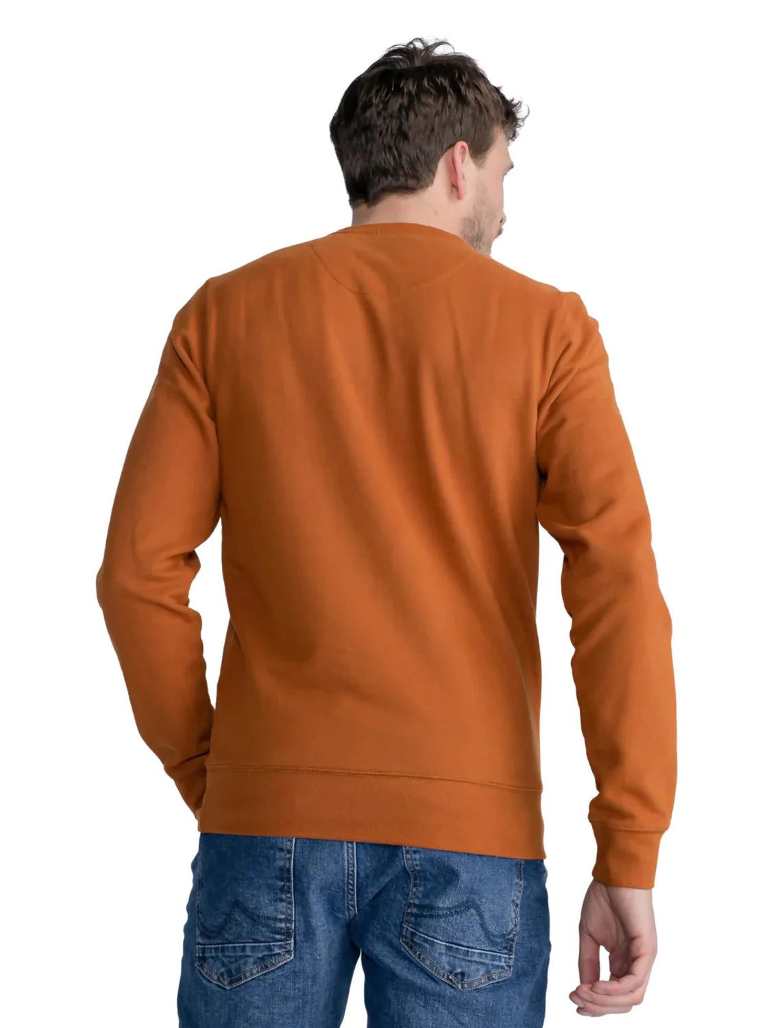 Sudadera Petrol Industries Naranja | Bicos de Fío