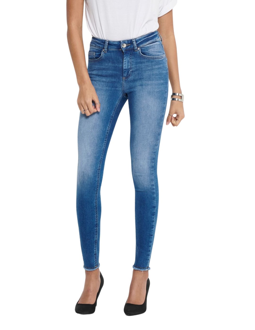 Vaqueros Skinny Only Onlblush Azul | Bicos de Fío