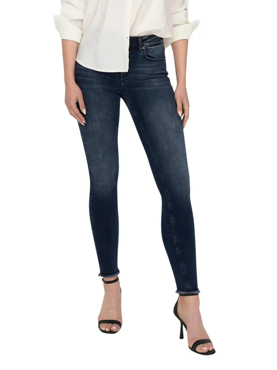 Vaqueros Skinny Only Onlblush Azul Oscuro | Bicos de Fío