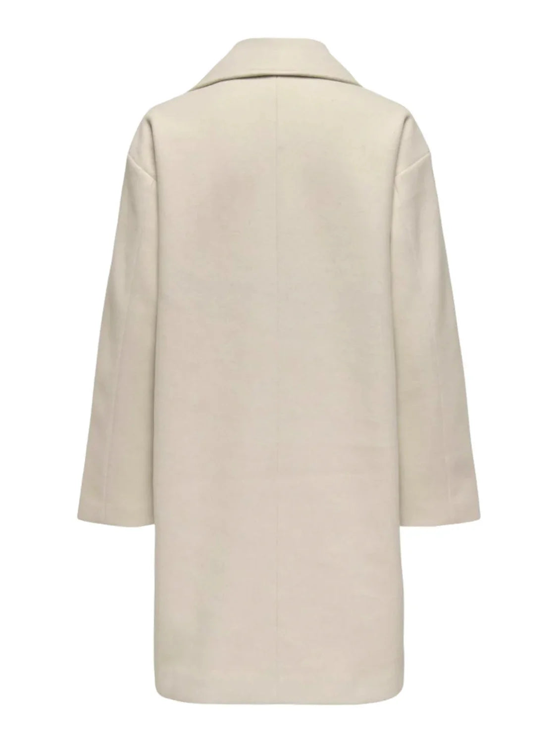 Abrigo Paño Oversize ONLY Blake Taupe | Bicos de Fío