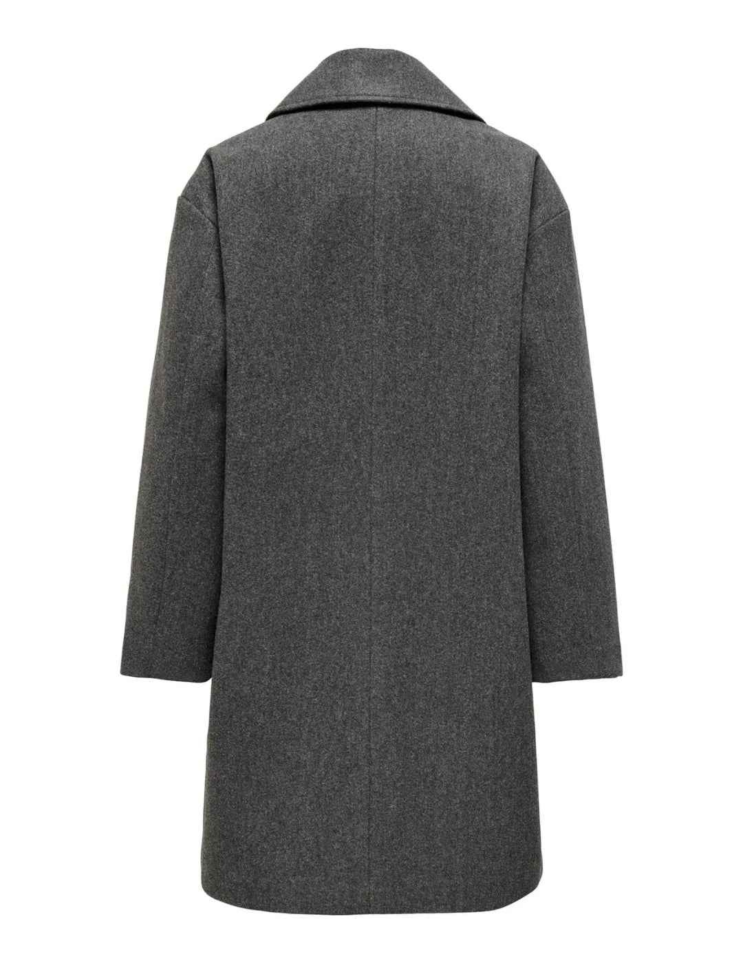 Abrigo Paño Oversize ONLY Blake Gris | Bicos de Fío