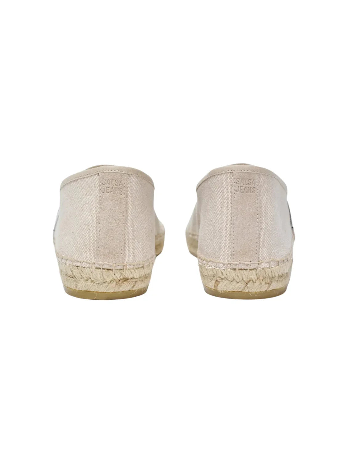 Alpargata Salsa Jeans Rayas Beige | Bicos de Fío
