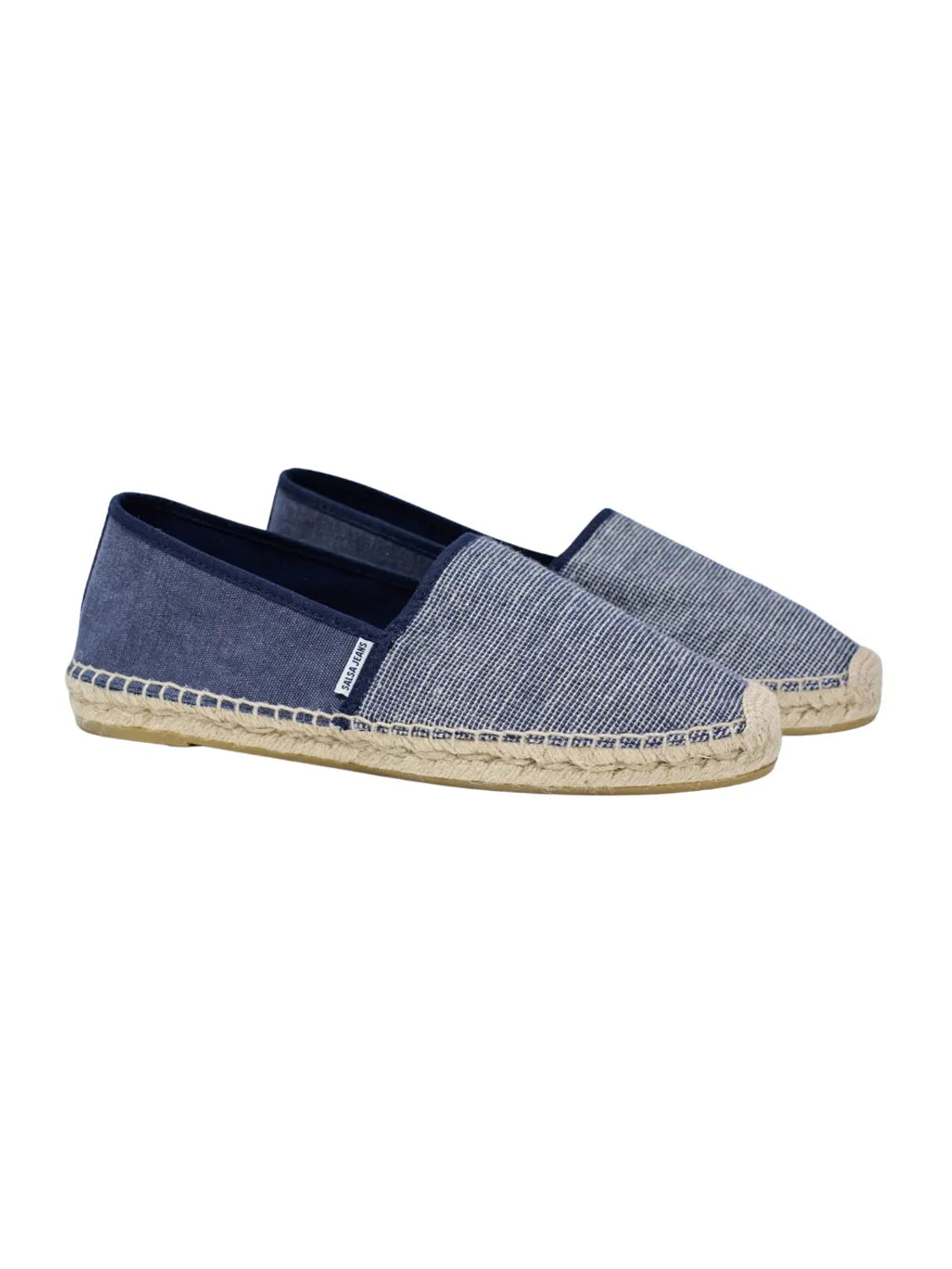 Alpargata Salsa Jeans Trenzado Azul | Bicos de Fío