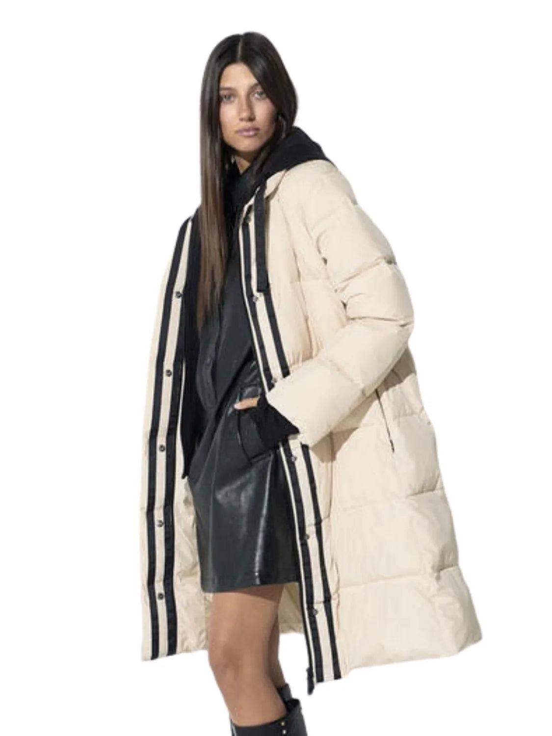 Anorak Acolchado Lola Casademunt Verde | Bicos de Fío