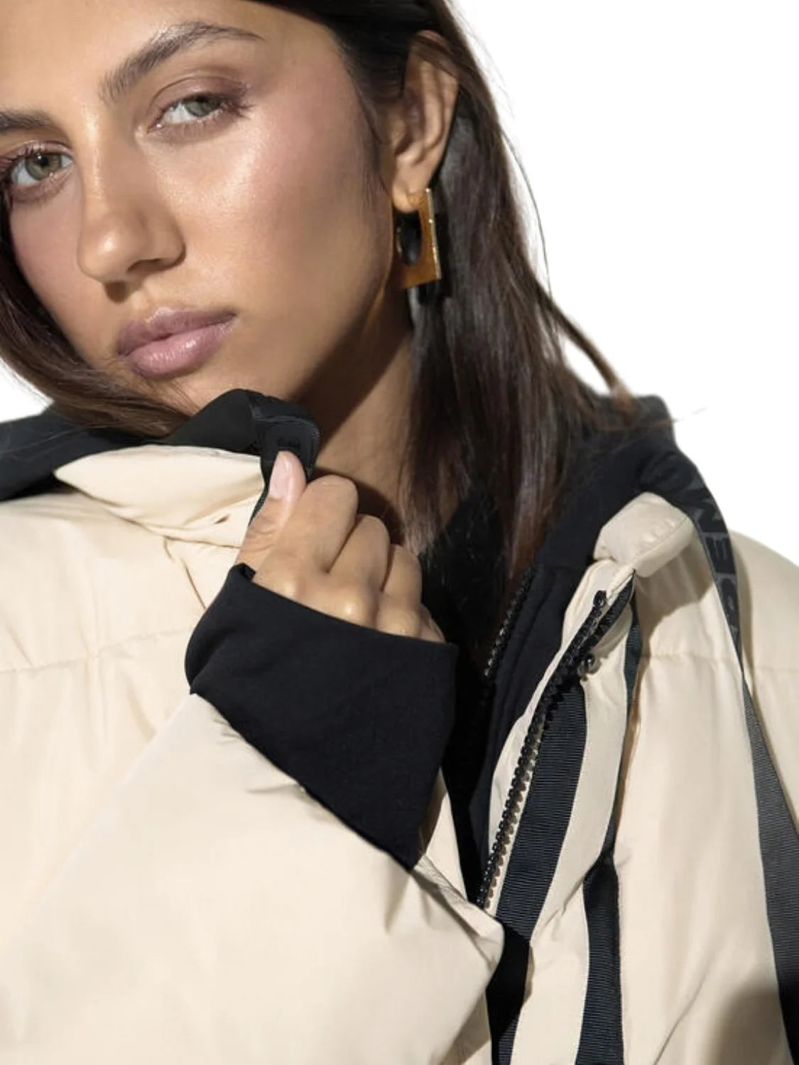 Anorak Acolchado Lola Casademunt Verde | Bicos de Fío