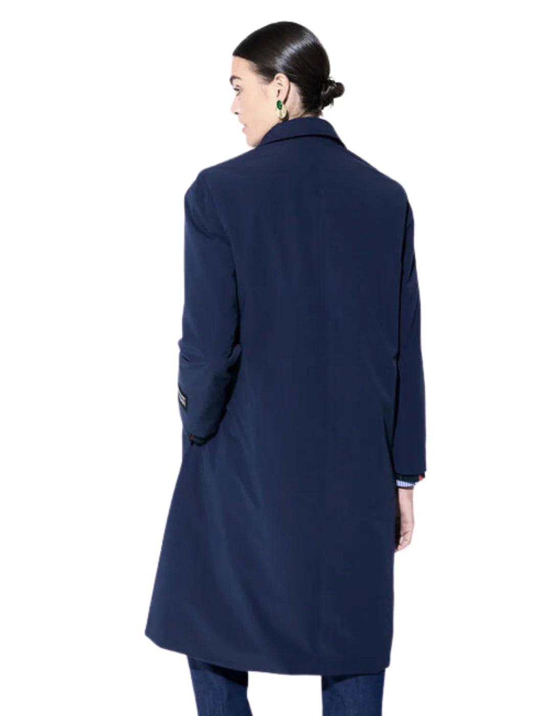 Anorak Tejido Técnico Lola Casademunt Azul Marino | Bicos de Fío