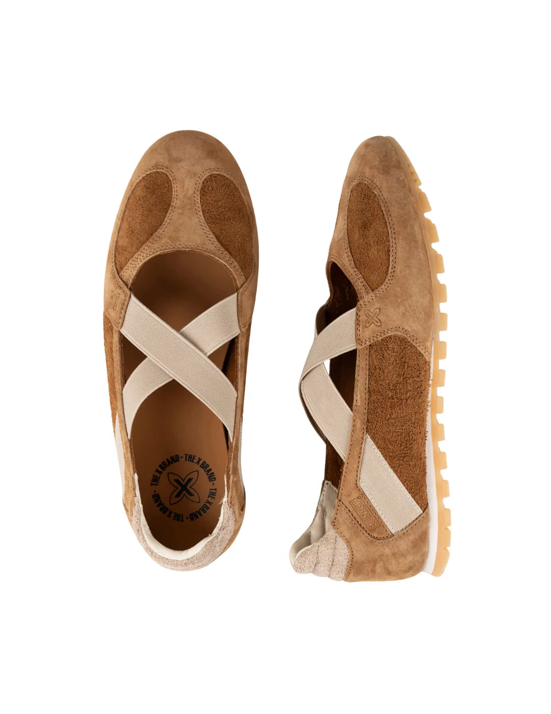 Bailarinas Munich Slim Ballerina 01 Marrón | Bicos de Fío