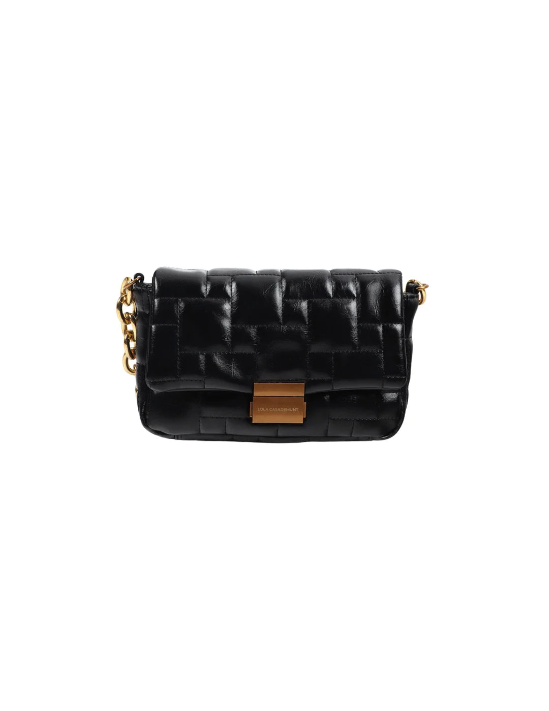Bandolera Acolchada Lola Casademunt Negro | Bicos de Fío