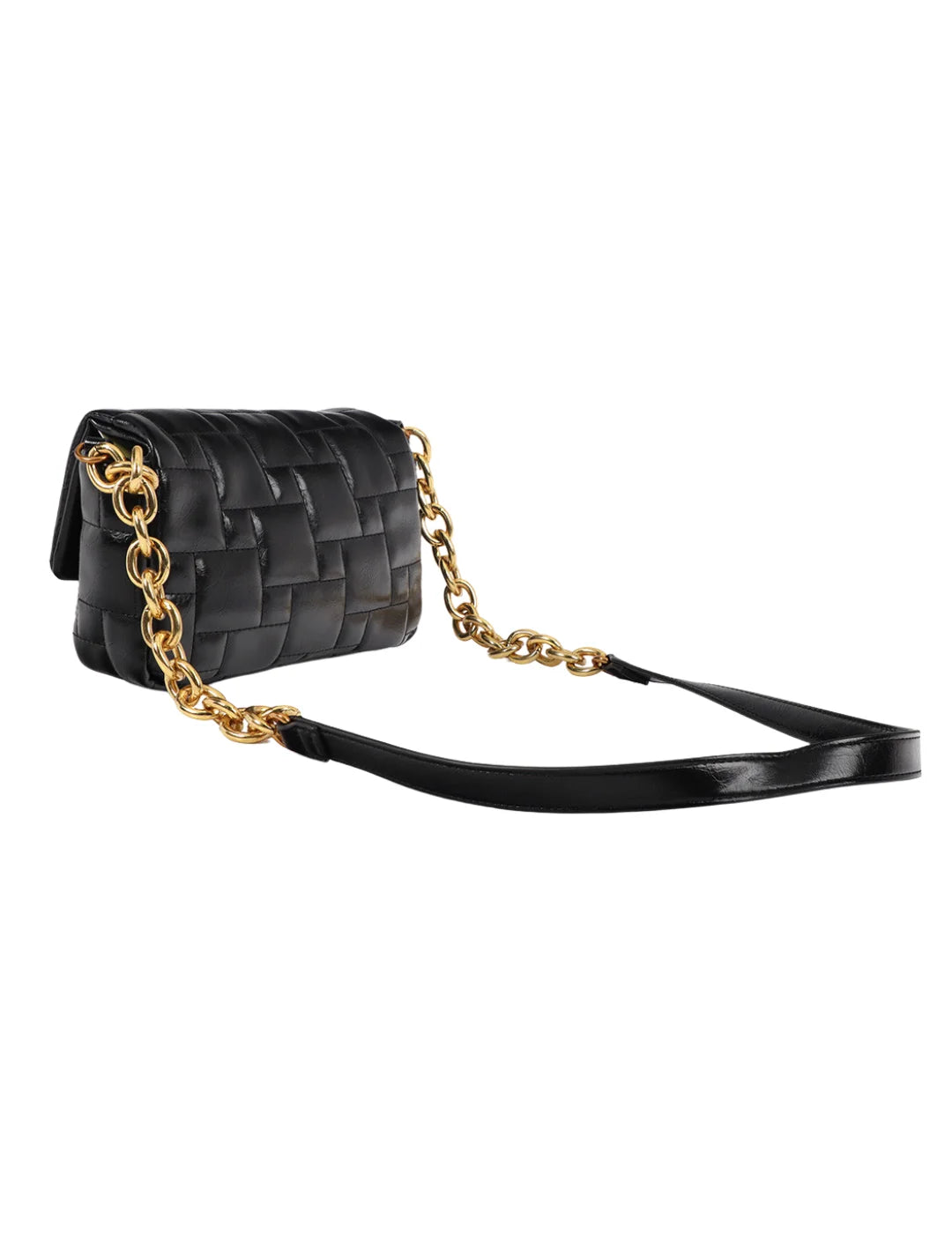 Bandolera Acolchada Lola Casademunt Negro | Bicos de Fío
