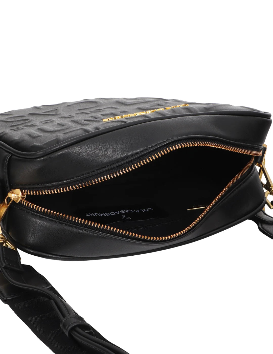 Bandolera Básica Lola Casademunt Negro | Bicos de Fío